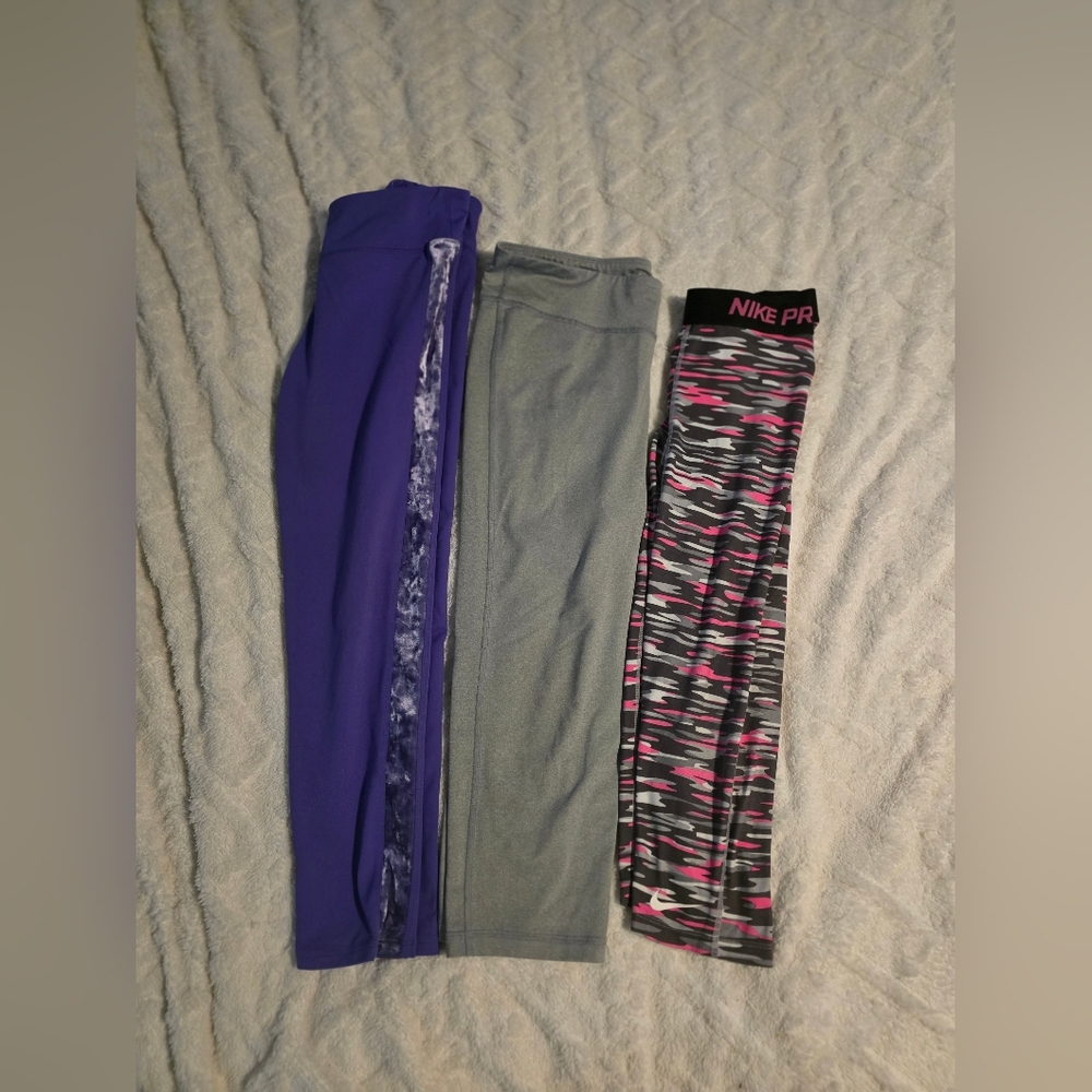 Girls Athletic Legging Lot XL